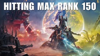 HELLDIVERS 2 hitting max rank