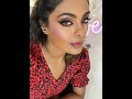 Day 2, try the siren eyes trend for navratri but in RED!