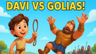 Davi e o Gigante – História Bíblica Infantil