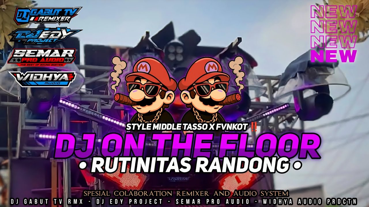 DJ ON THE FLOOR X RUTINITAS RANDONG STYLE TASSO FVNKOT‼️VIRAL TIKTOK 2025 - 2026 AUTO GELENG²🤪🔥