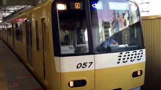京急 エアポート急行羽田空港行 京急蒲田駅発車シーン