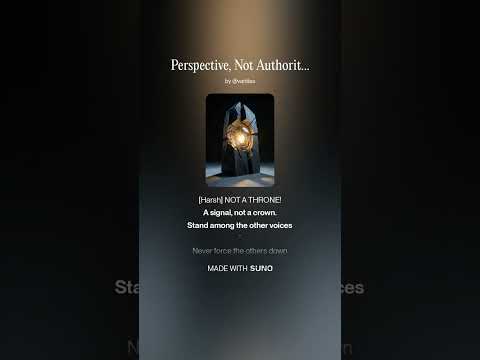 Perspective, Not Authority video thumbnail