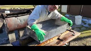 How I Clean the Inside of My Maple Syrup Boiling Pan by Thornapple Woodlands 955 views 1 year ago 5 minutes, 2 seconds