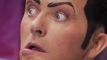 We Are Number One but a lot of words have changed places most of the ones are replaced with flobbie