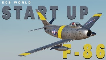 DCS WORLD | F-86 Startup Tutorial
