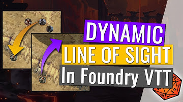 Dynamic Line of Sight in Foundry VTT