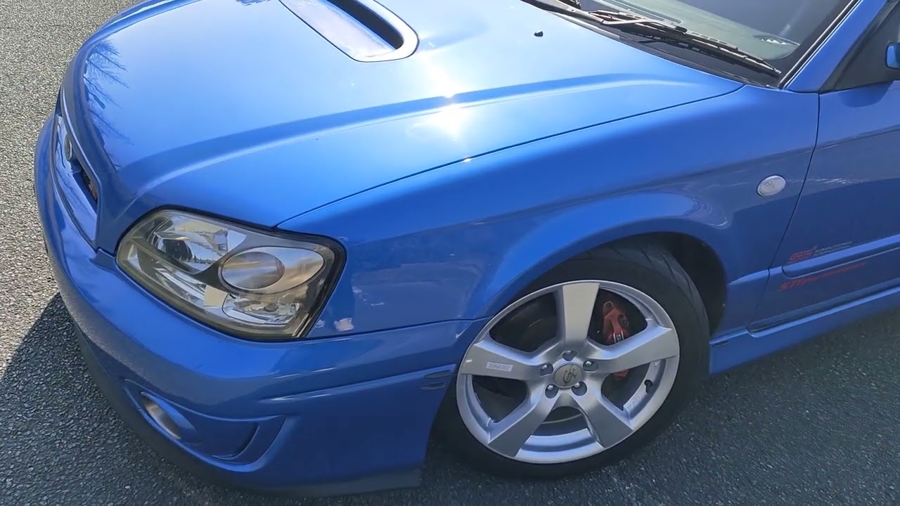 SUBARU　LEGACYB4土曜日手洗い洗車後🚙👍
