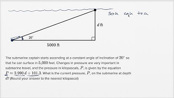 Right triangle word problems — Harder example | Math | SAT | Khan Academy
