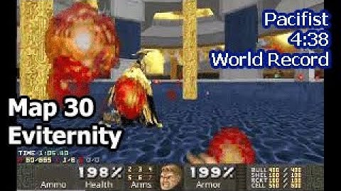 Doom 2 Eviternity Map 30 Pacifist (4:38) (World Record)