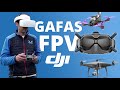 Probando las GAFAS FPV de DJI para drones estabilizados