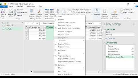 Audit Using Power Query