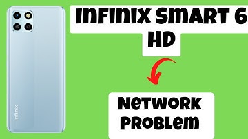Infinix Smart 6 HD Network Problem / Mobile data not working