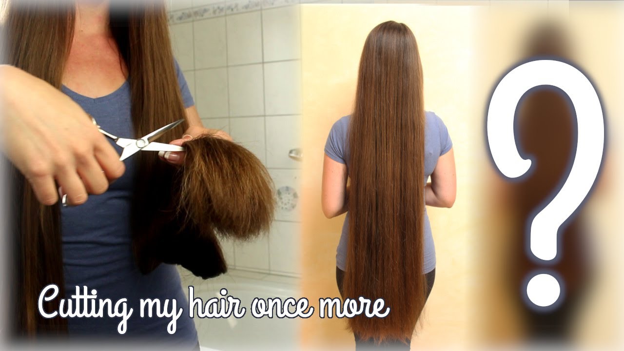 Ich schneide...mir so kurze Haare wie in den letzten zehn Jahren nicht.