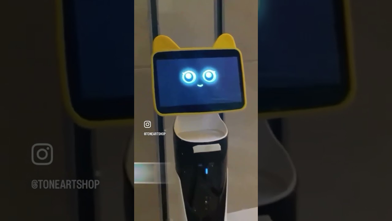 OrionStar GreetingBot Mini - Jetzt im Toneart-Shop #Robotics #ServiceRobot #OrionStar #GreetingBot