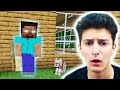 HEROBRİNE EVİMİ BULDU 😱 Minecraft 33