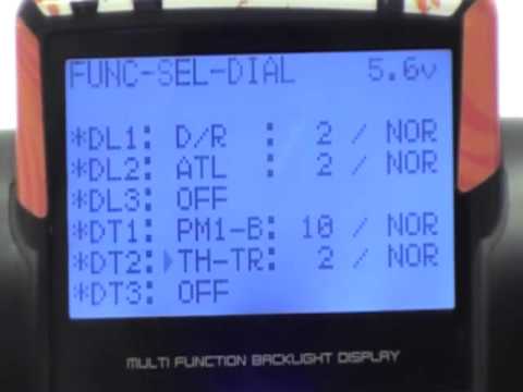 Tutorial Instruction - How to set up Futaba 4PK for Axial XR10