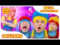 1 Potty, 2 Bibs, 3 Nappies &amp; 4 Dummies | Mega Compilation | D Billions Kids Songs