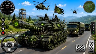 US Offroad Army Truck Driving 3D - Army Truck Driving Cargo Games 2026 - Andriod Gameplay screenshot 4