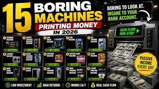 15 Boring Machines That Print Money in 2026
