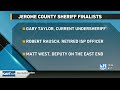 Jerome County narrows sheriff candidates to three finalists