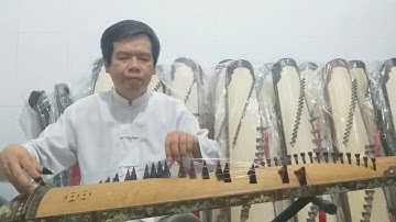 đàn tranh bài Hạ Hòa đàn từ câu 1 đến câu 38 dành cho các bạn mới tập