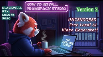 RTX 50 Series Install Framepack Studio + Triton & Sage Attention | Uncensored Low VRAM AI Video 5090