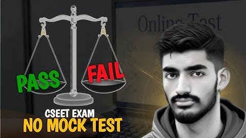 CSEET MOCK TEST EXAM  TECHNICAL PROBLEM ?