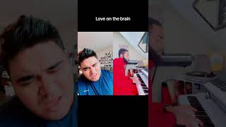 Love on the brain (Rihanna) piano duet cover Sappy