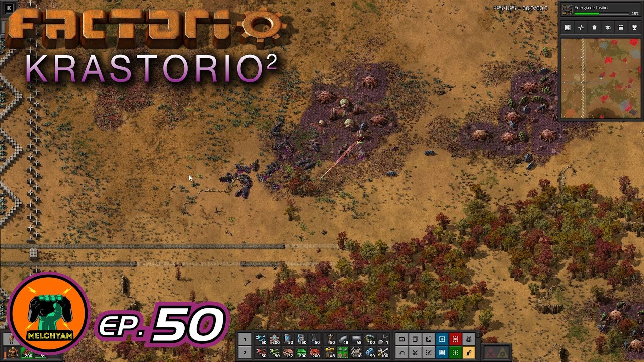 FACTORIO 1.1 KRASTORIO 2 // EP. 50 - ABRIENDONOS CAMINO - YouTube
