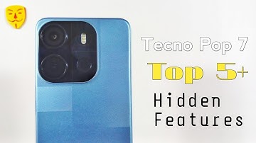 Tecno Pop 7 | Top 5 Tips & Tricks | Hidden Features | Top 5 Features