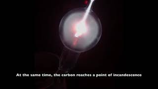 Nikola Tesla's Replica Carbon Button Lamp