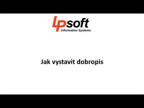 Video: Jak Vystavit Servisní Dopis