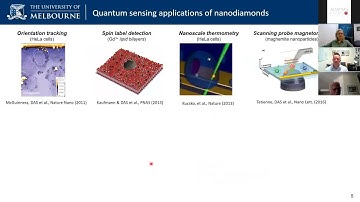 Dr. David Simpson - “Diamond Quantum Biosensors; Opportunities and Challenges”