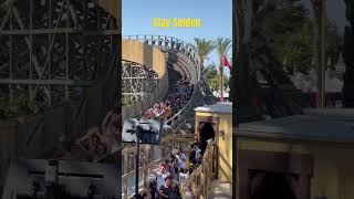Stay Golden! #rollercoaster #california #goldstriker