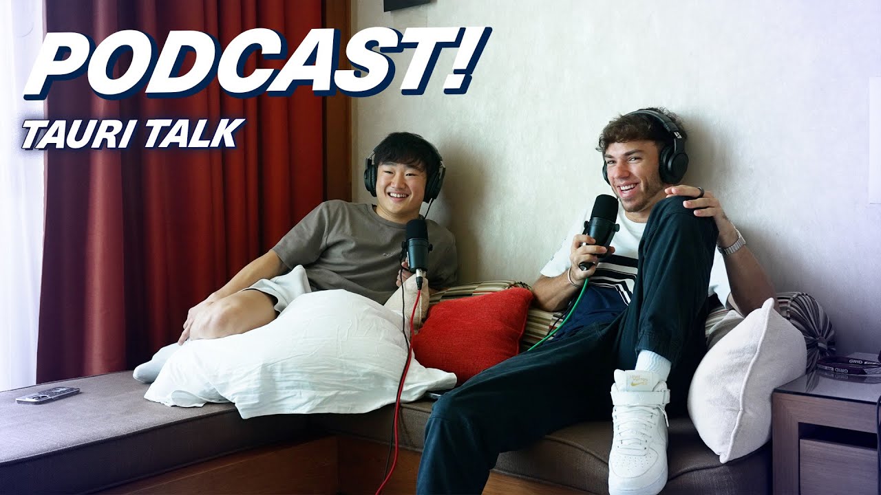 PODCAST The Finale! Pierre Gasly & Yuki Tsunoda YouTube
