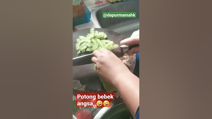 potong bebek angsa#sayurpare #dapursederhana #masakanindonesia #shorts