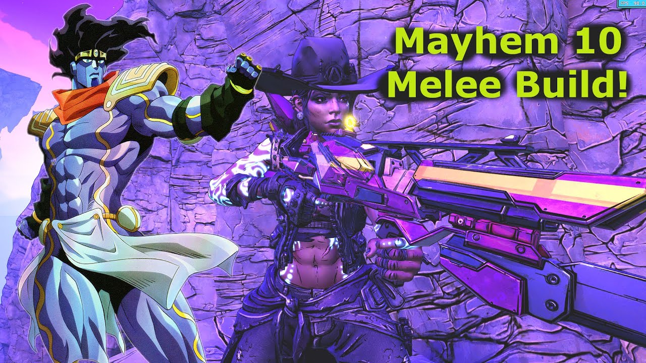 Star Platinum Amara! Super Fun Mayhem 10 Melee Build! | Actually Kills M10 Enemies With Melee Damage