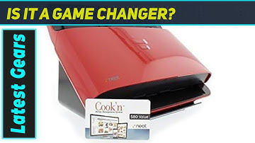 NeatDesk Red Scanner: The Ultimate Digital Filing System for PC & Mac!