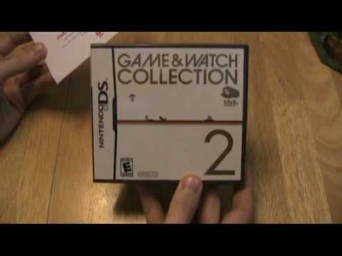 Game And Watch Collection 2 Nintendo Ds First Look Youtube