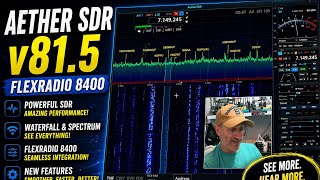Aether SDR v81.5 ,, FlexRadio 8400