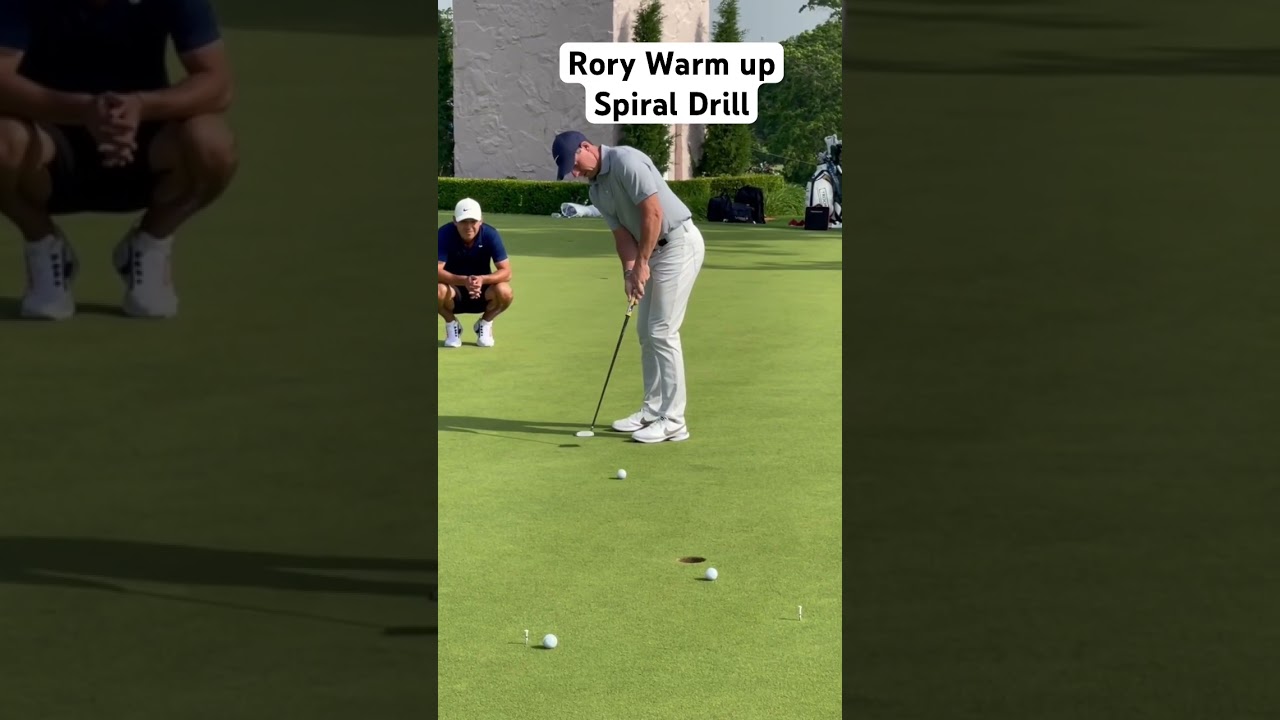 Make All Short Putts with Rory’s Spiral Drill