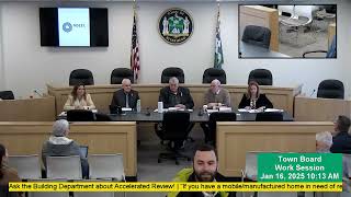 Town Board Work Session - January 16, 2025