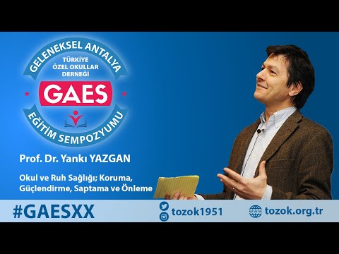 Prof. Dr. Yankı YAZGAN - 20. Geleneksel Antalya Eğitim Sempozyumu