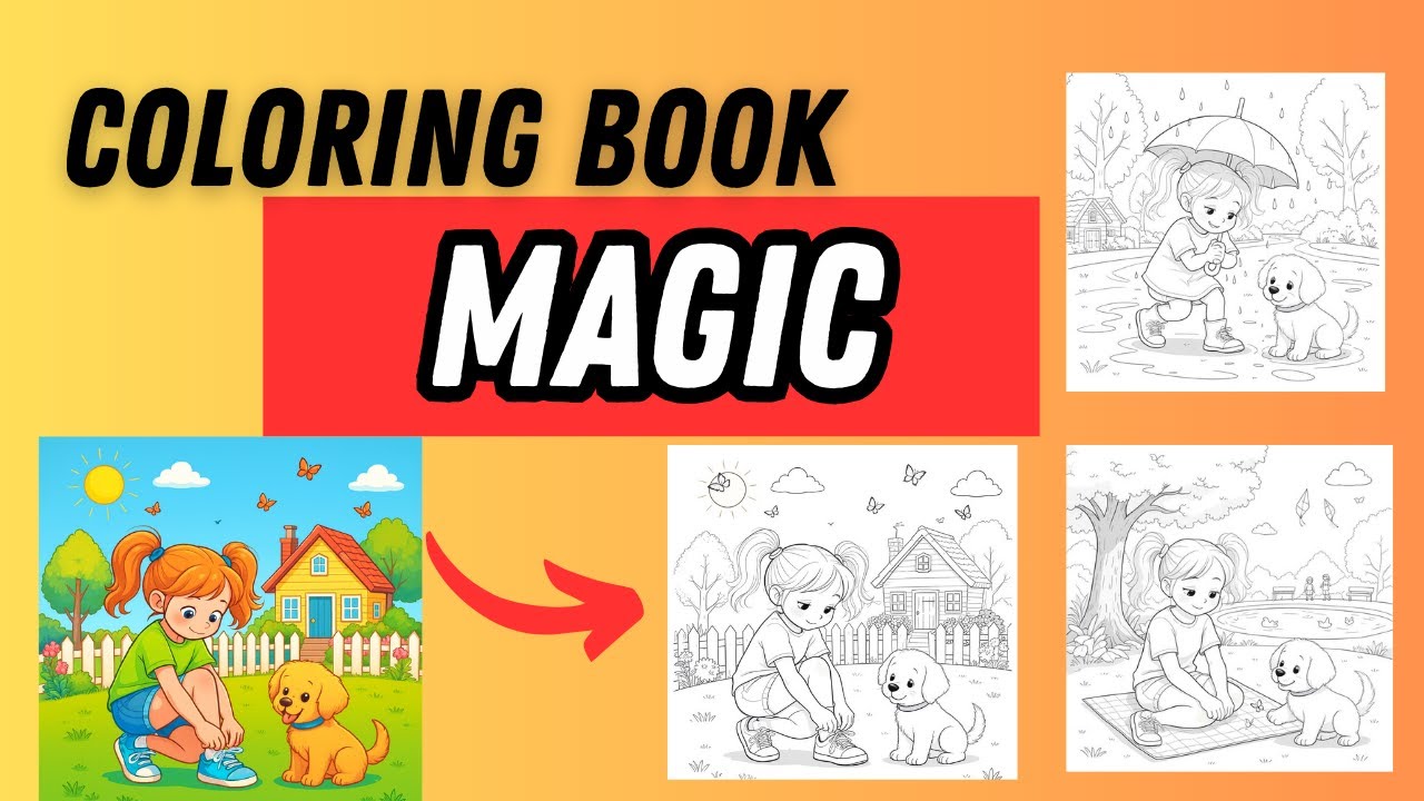 How to Make a Kids Coloring Book with Consistent Characters (Step by Step)
