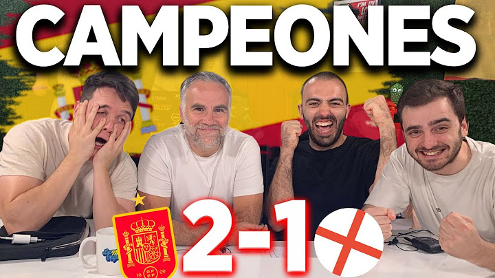 REACCIONAMOS AL ESPAÑA 2-1 INGLATERRA CON @Lamediainglesa