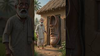 दादाजी जो भी छूते थे वो जूता बन जाता था 😱 | Magic Shoes Story | Emotional 3D Animation Story
