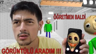KATİL ÖĞRETMEN BALDİ'Yİ GÖRÜNTÜLÜ ARADIM !! (KAPIMA GİZEMLİ BİR PAKET BIRAKTI !!)
