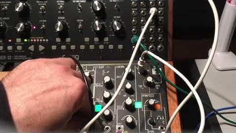 Make Noise 0-Coast - Moog Mother 32 - Buchla Easel V #3:  Techno Sequencer Sync Bass
