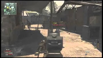 MW3 Gold P90 Quad Feed
