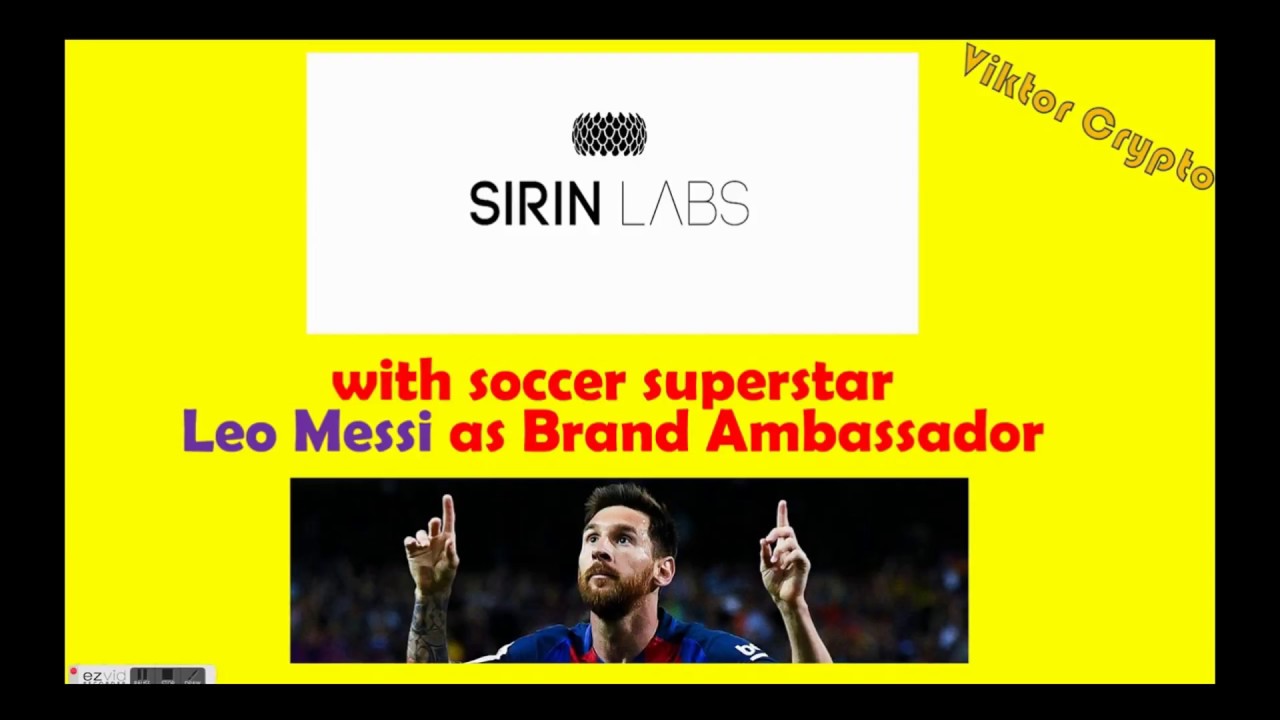 Sirin Labs ICO : Finney Smartphone / PC / Sirin OS on blockchain